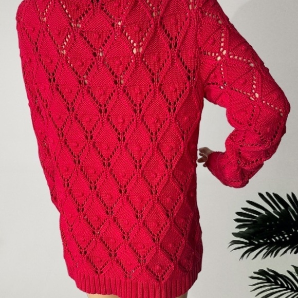 Tommy Hilfiger 100% Cotton Sweater Knit Bobble S - Picture 8 of 9